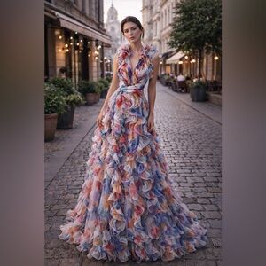 NWT Authentic MAC DUGGAL dress.